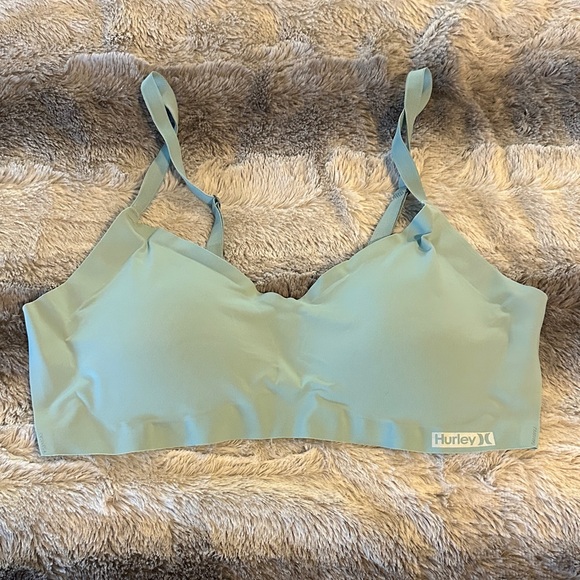 Hurley Women's Incredibly Soft Light Blue Bra - Large - Picture 1 of 6